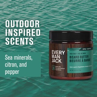 Foto 3 | Foto 3 | Manteca Para Barba Every Man Jack Subtle Sea Salt 120 Ml (paquete De 2) - Venta Internacional.
