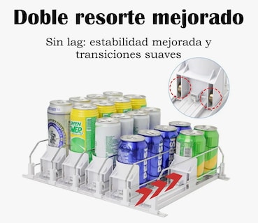 Foto 3 | Foto 3 | Xtellar Organizador Automático Para Bebidas 5 Filas
