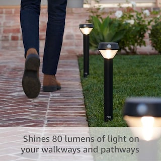 Foto 2 | Foto 2 | Solar Pathlight Ring Con Sensor De Movimiento Para Exteriores Negro - Venta Internacional.