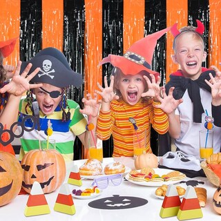 Foto 6 | Foto 6 | Lámina Streamers Toniful Para Puerta  Color Negro Anaranjado  3 3 M X 2 M  3 Unidades - Venta Internacional.