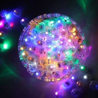 Foto 5 | Foto 5 | Luces Led Para Globos Aogist 50 Unidades 5 Colores Mezclados Con Baterías - Venta Internacional.