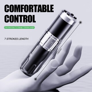 Foto 7 | Foto 7 | Kit De Pistola De Tatuaje Dragonhawk Wireless Rotary Con 2 Baterías - Venta Internacional.