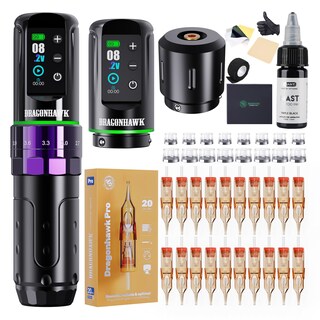 Foto 1 | Foto 1 | Kit De Tatuaje Dragonhawk L3 Con Pistola De Tatuaje Inalámbrico/con Cordón - Venta Internacional.