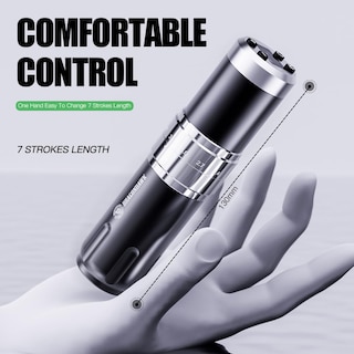 Foto 7 | Foto 7 | Pistola De Tatuaje Dragonhawk Inalámbrica 2 Baterías 1500 Mah 7 Tiempos - Venta Internacional.