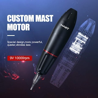 Foto 2 | Foto 2 | Kit De Máquina De Tatuaje Dragonhawk Rotary Tattoo Pen 20 Cartuchos - Venta Internacional.