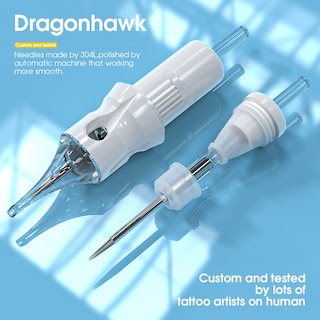 Foto 5 | Foto 5 | Cartuchos De Tatuaje Needles Dragonhawk Para Estudio 50 Unidades - Venta Internacional.