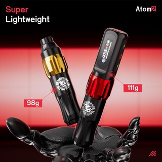 Foto 3 | Foto 3 | Kit De Pistola De Tatuaje Dragonhawk Atom2 Ligero E Inalámbrico - Venta Internacional.