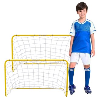 Foto 1 | Foto 1 | Porterías De Fútbol Enersport Metálicas (par) 100x60 cm