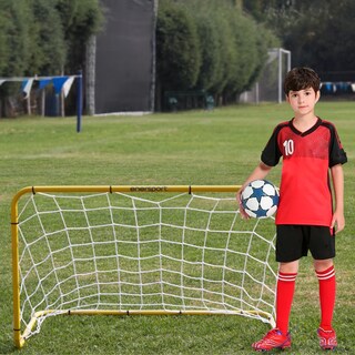 Foto 5 | Foto 5 | Porterías De Fútbol Enersport Metálicas (par) 100x60 cm