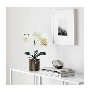 Foto 3 | Foto 3 | Arreglo Orquídea Artificiales Decoración Blanca