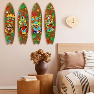 Foto 5 | Foto 5 | Tablas de Surf Decorativas Blulu 4 Piezas-Venta Internacional