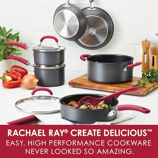 Foto 2 | Foto 2 | Set De Utensilios De Cocina Rachael Ray Create Delicious De 11 Piezas Color Rojo - Venta Internacional.
