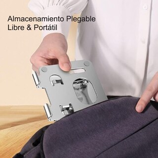 Foto 6 | Foto 6 | ''base De Soporte Ajustable Plegable Giratorio 360 Para Tablet Plata ''