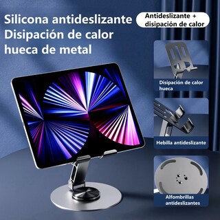 Foto 4 | Foto 4 | ''metal Soporte De Celular Porta Celular Escritorio Giratorio ''