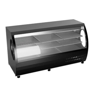 Foto 1 | Foto 1 | Vitrina Refrigerada De Cristal Curvo – Criotec Vcc-200 Negra