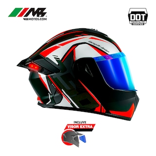 Foto 2 | Foto 2 | Casco Axs Tekken Rojo + Cámara Action Axs