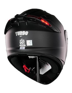 Foto 5 | Foto 5 | Casco Abatible Para Moto Kov Turbo Negro Mate Con Luz Led