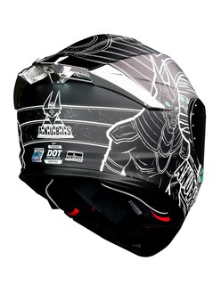 Foto 4 | Foto 4 | Casco Kov Thunder Racing Abatible Anubis Mica Humo C Alerón