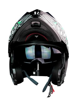 Foto 6 | Foto 6 | Casco Kov Thunder Racing Abatible Anubis Mica Humo C Alerón
