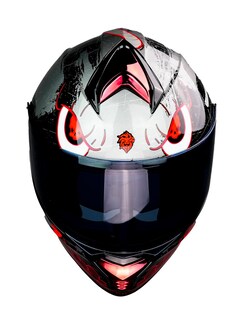 Foto 5 | Foto 5 | Casco Kov Thunder Racing Abatible Bomb Mica Humo Con Alerón