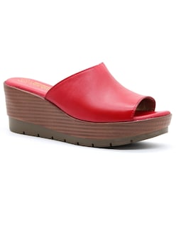 Foto 1 | Foto 1 | Plataformas Mujer Piel Tacon Moda Rojo