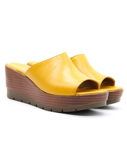 Foto 2 | Foto 2 | Plataformas Mujer Piel Confort Amarillo