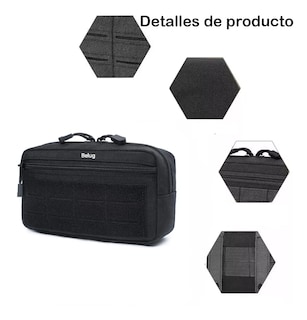 Foto 3 | Foto 3 | Bolsa Tactica Militar De Administración Multiusos Negra