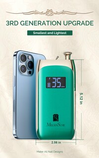 Foto 5 | Foto 5 | Máquina Perforadora De Uñas Melodysusie Mb450c Jade Plus Con 8 Bits - Venta Internacional.
