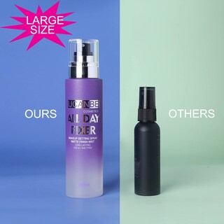 Foto 7 | Foto 7 | Spray Fijador De Maquillaje Ucanbe Acabado Mate 200 Ml Juego De 2 Piezas - Venta Internacional.