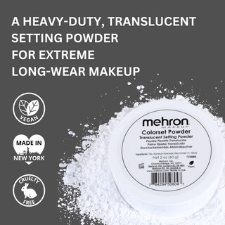 Foto 2 | Foto 2 | Polvo Fijador Translúcido Mehron Makeup Colorset Powder - Venta Internacional.