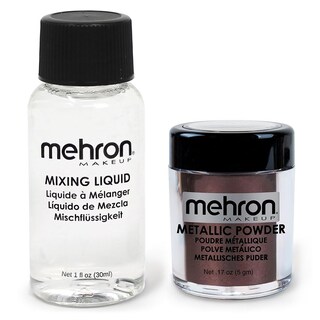 Foto 1 | Foto 1 | Maquillaje En Polvo Metálico Mehron Con Líquido Mezclador (bronce) - Venta Internacional.