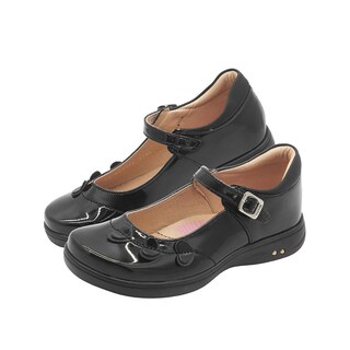 Foto 6 | Foto 6 | Zapato Escolar Para Niña Yuyin Hebilla Charol Negro Corazones Negro