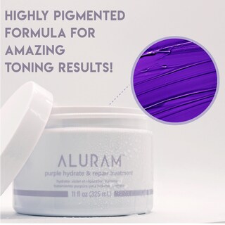 Foto 2 | Foto 2 | Tratamiento Capilar Aluram Purple Hydrate & Repair 325ml - Venta Internacional.
