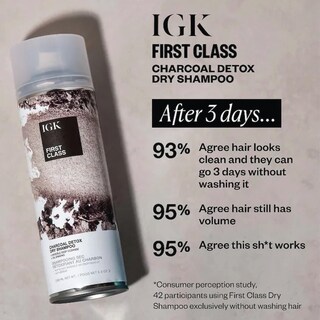Foto 4 | Foto 4 | Champú Seco Igk First Class Charcoal Detox Travel 60 Ml X2 - Venta Internacional.