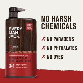 Foto 5 | Foto 5 | Jabón Hidratante 3 En 1 Para Todo El Cuerpo Every Man Jack Cedar 850 Ml - Venta Internacional.