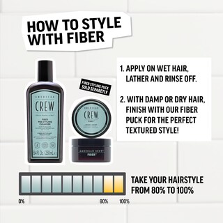 Foto 7 | Foto 7 | Champú American Crew Pre-styler Fiber Para Hombre 250 Ml Vegano - Venta Internacional.