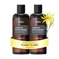 Champú Kundal Natural Hair Repair Con Miel  Argán Y Macadamia  600 Ml - Venta Internacional.
