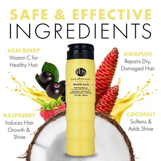 Foto 2 | Foto 2 | Champú Paul Brown Hawaii Washe Elite Hydrate Para Cabello Dañado 300 Ml - Venta Internacional.