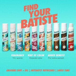 Foto 6 | Foto 6 | Champú Seco Batiste Dark Hair 200 Ml (paquete De 2) - Venta Internacional.