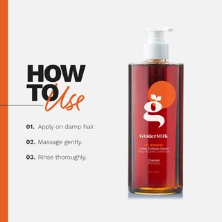 Foto 3 | Foto 3 | Champú Con Leche De Jengibre De Uso Diario 500 Ml Controla La Caída Del Cabello - Venta Internacional.