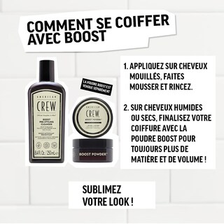 Foto 3 | Foto 3 | Champú American Crew Pre Styler Boost Para Cabello Fino Y Fino  250 Ml - Venta Internacional.