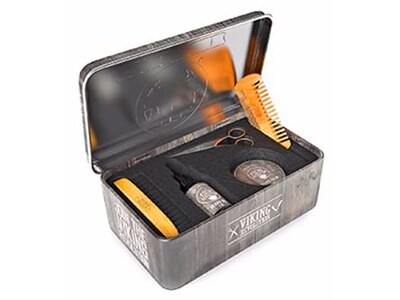 Foto 2 | Foto 2 | Kit De Cuidado De Barba Viking Revolution: Cepillo Para Barba Peine Bálsamo Y Aceite - Venta Internacional.