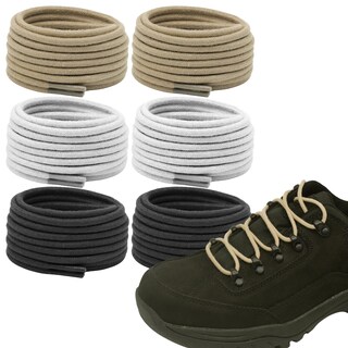 Foto 1 | Foto 1 | Agujetas Reforzadas Para Botas De Trabajo Alta Calidad 3 Pares