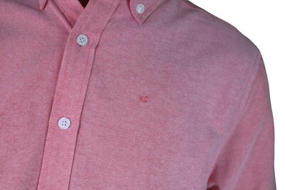 Foto 2 | Foto 2 | Camisa Hombre Kenneth Cole Kcoi24cams12 Coral Slim Fit Manga Larga
