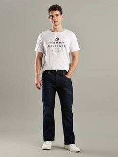 Foto 5 | Foto 5 | Playera Tommy Hilfiger Nyc Est.1985 Logo Basico Casual Color Blanco Para Hombre