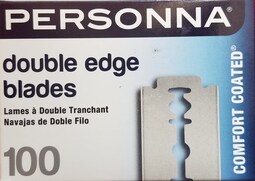 Envoltorio Blanco Razor Blades Personna De Doble Filo 100 Unidades - Venta Internacional.
