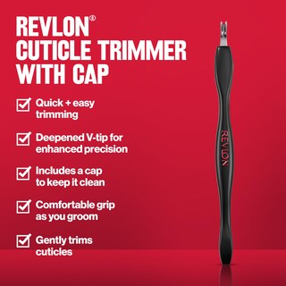 Foto 3 | Foto 3 | Recortador De Cutículas Revlon De Alta Precisión Con Punta En V Con Tapa Paquete De 2 - Venta Internacional.
