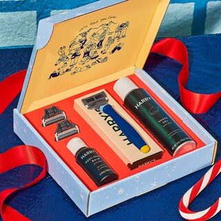 Foto 2 | Foto 2 | Set De Regalo De Afeitado Harry's Holiday Para Hombre Con Maquinilla De Afeitar Y 3 Cuchillas - Venta Internacional.