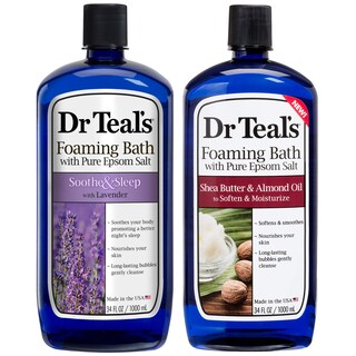 Foto 1 | Foto 1 | Baño Espumoso Dr. Teal's Soothe & Sleep Lavender 2 X 1 Litro Con Sal De Epsom - Venta Internacional.