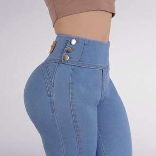 Foto 2 | Foto 2 | Jeans Dama Pantalones Mujer Colombiano Levanta Pompa Sea Brazil